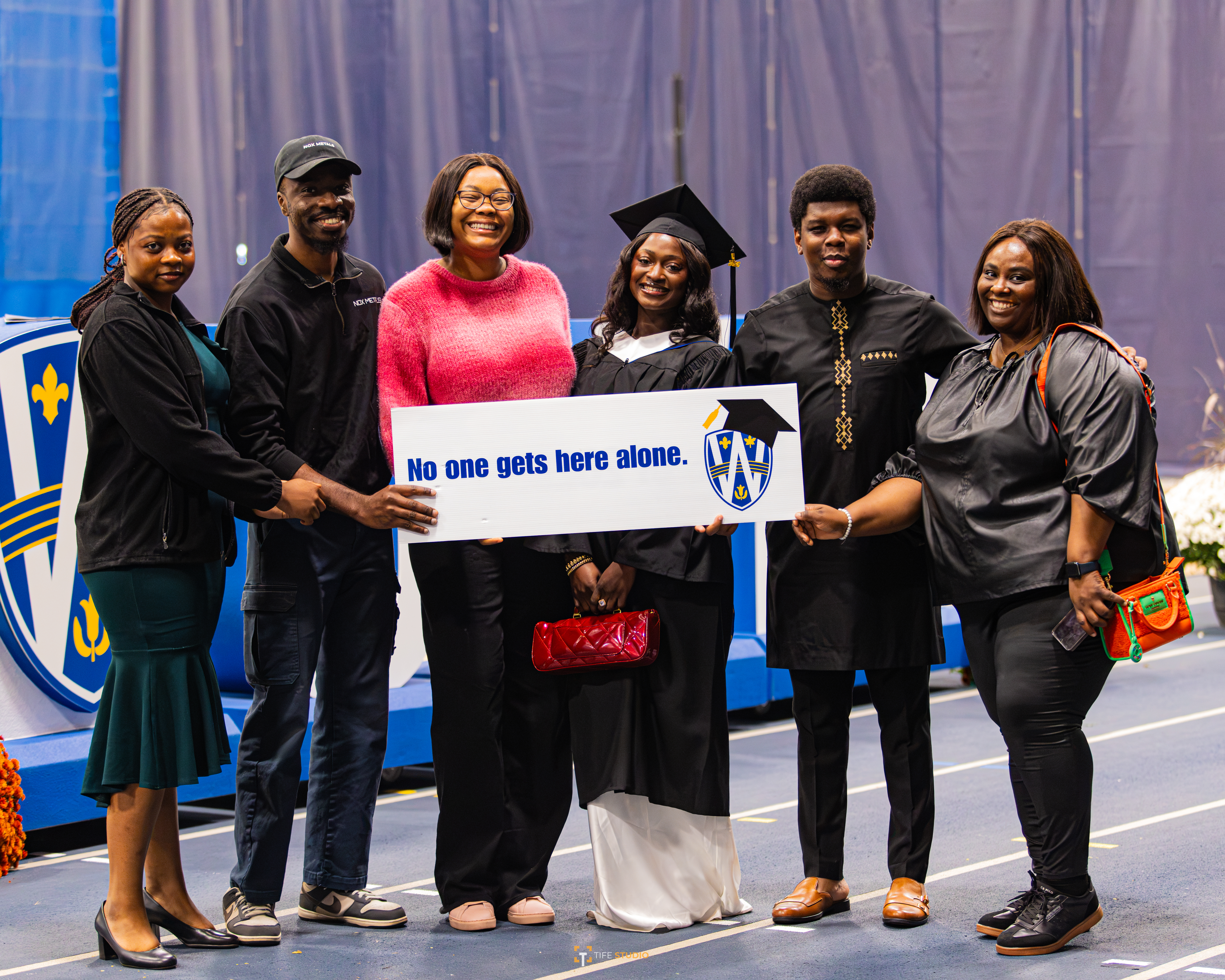 Graduation portrait session
